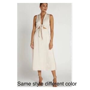 Dissh Chocolate Spice  cutout Midi SunDress UK 10/ US 6